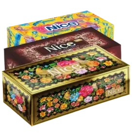 نایس دستمال 300 برگ (100برگ سه لایه) طلاکوب