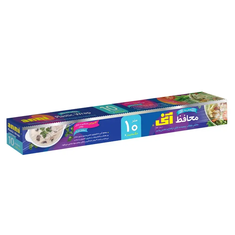 سلفون آنی رول 10 متری  (40cm*10m)محافظ